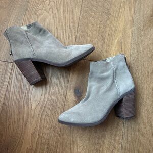 BP Suede Booties Size 7 NWOT